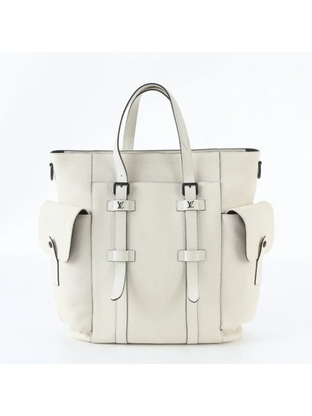 Louis Vuitton with Christopher Taurillon Leather Tote Shoulder Business